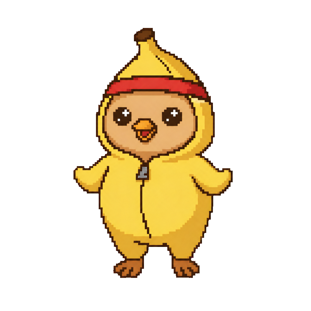 Banana Owl portrait