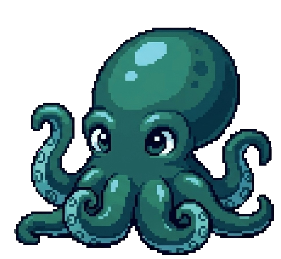 Octopus portrait